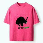 Kyoto-Lion Cat Tee for Summer Vacation