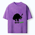 Kyoto-Lion Cat Tee for Summer Vacation