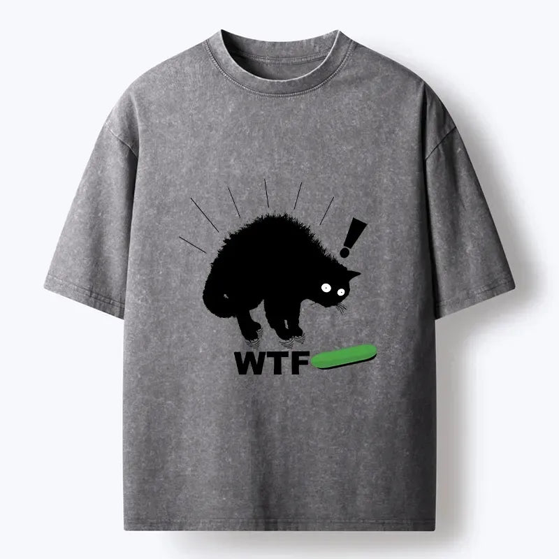 Japanese Cat T-Shirt for Streetwear