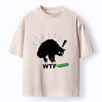 Kyoto-Lion Cat Tee for Summer Vacation