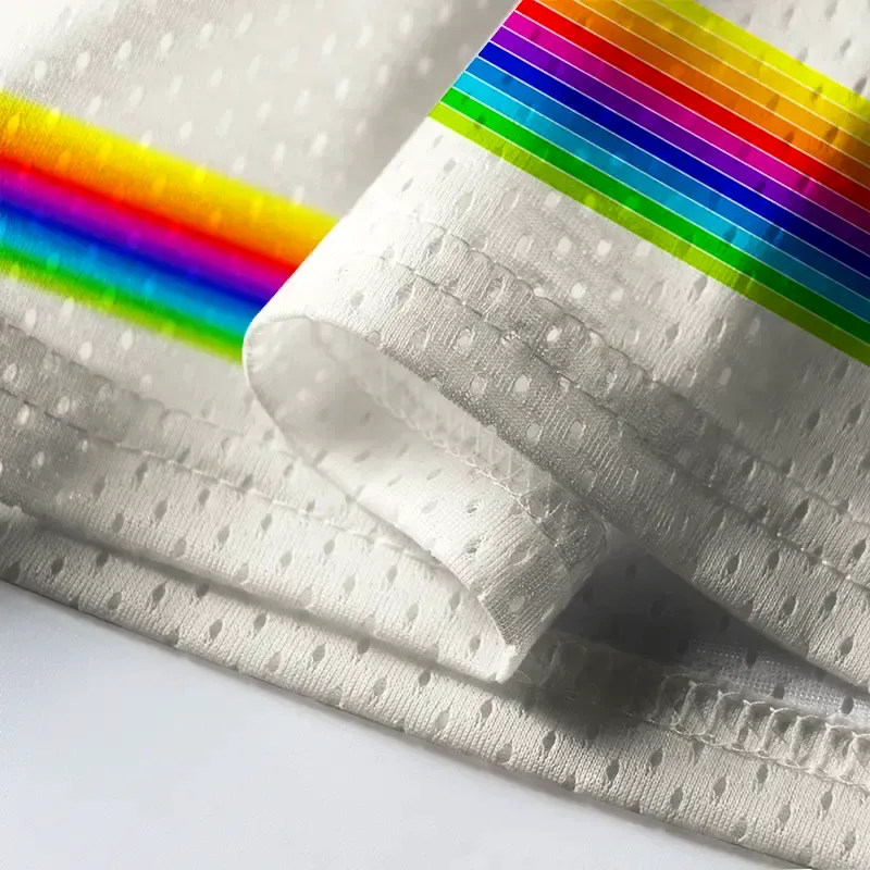 breathable mesh jersey for summer