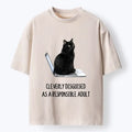 Unisex Cat T-Shirt for Daily Wear Summer