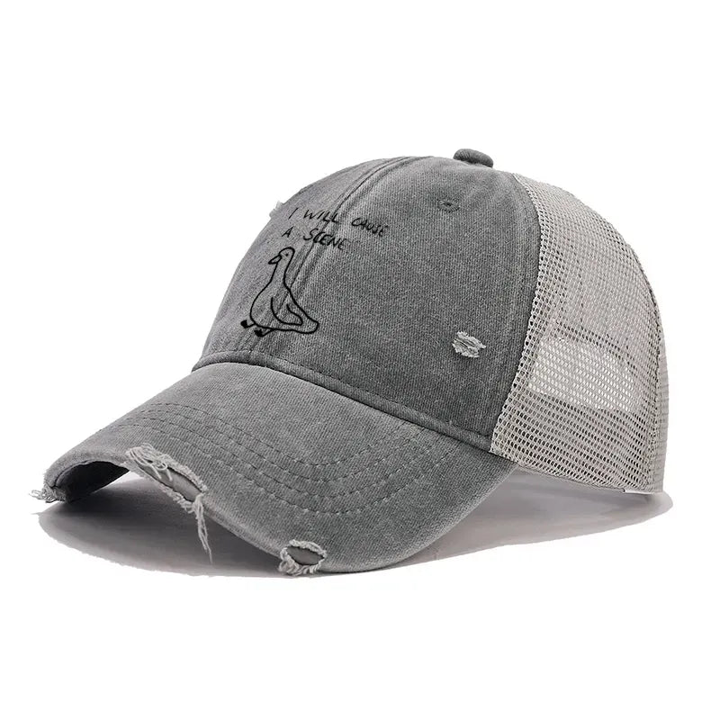 unisex cotton trucker cap on sale