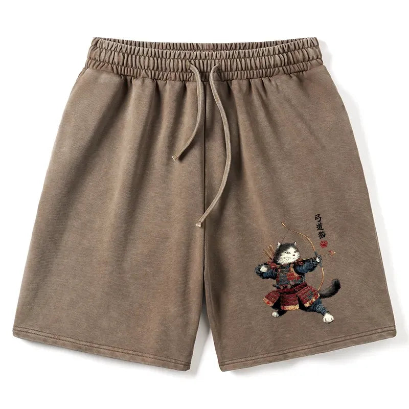 Vintage Cat Shorts for Gift