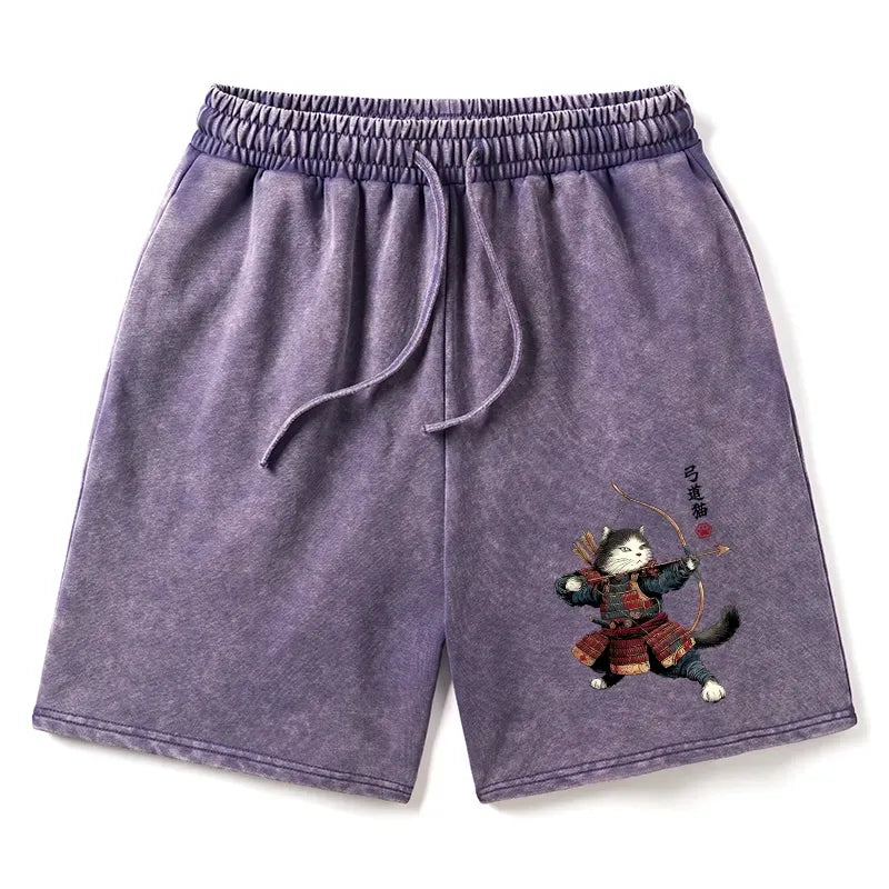 Vintage Cat Shorts for Gift