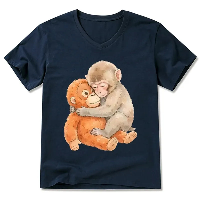 Classic Unisex T-Shirt with Lion Print