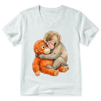 Kyoto-Lion Poor Punch V-Neck Tee on Sale
