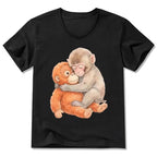 Kyoto-Lion Poor Punch V-Neck Tee on Sale