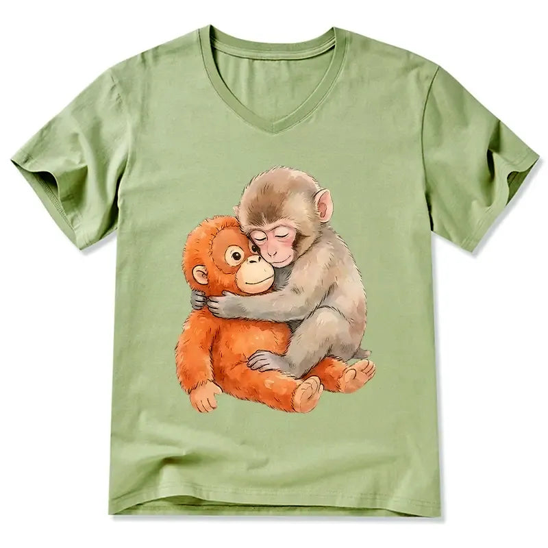 Classic Unisex T-Shirt with Lion Print