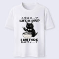 Classic unisex cat t-shirt for daily wear