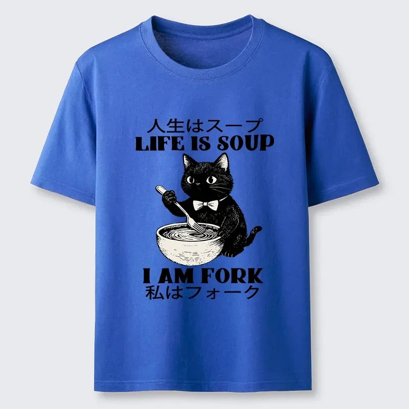 Kyoto lion cat meme tee with free shipping
