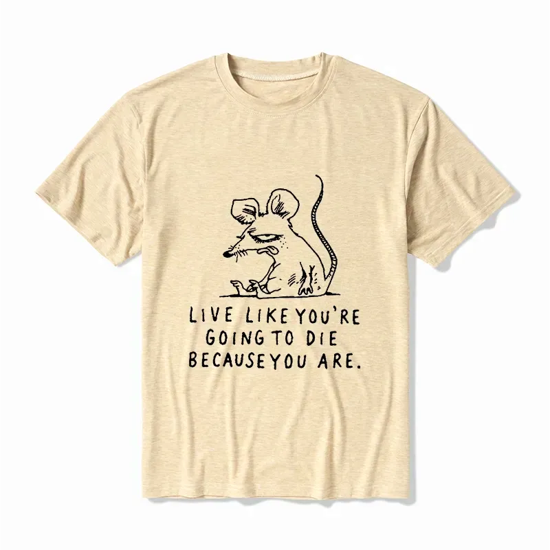 Kyoto-Lion Japanese Retro Cotton Blend Tee