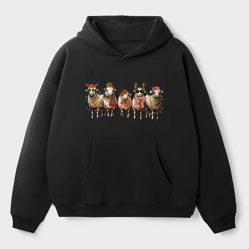 Kyoto Lion Christmas Sheep Hoodie