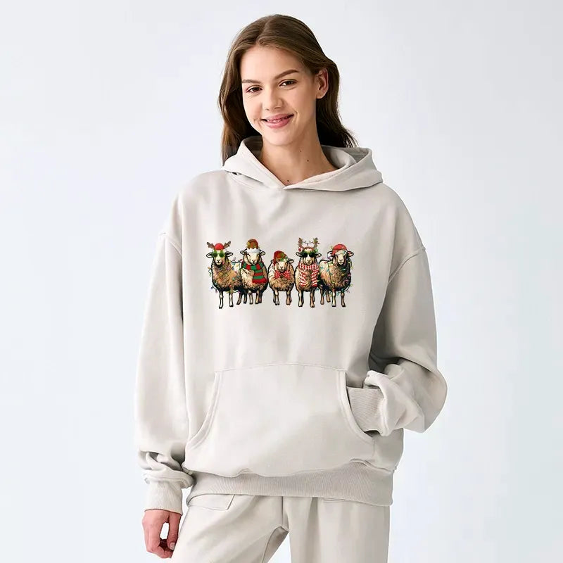 Kyoto Lion Christmas Sheep Hoodie