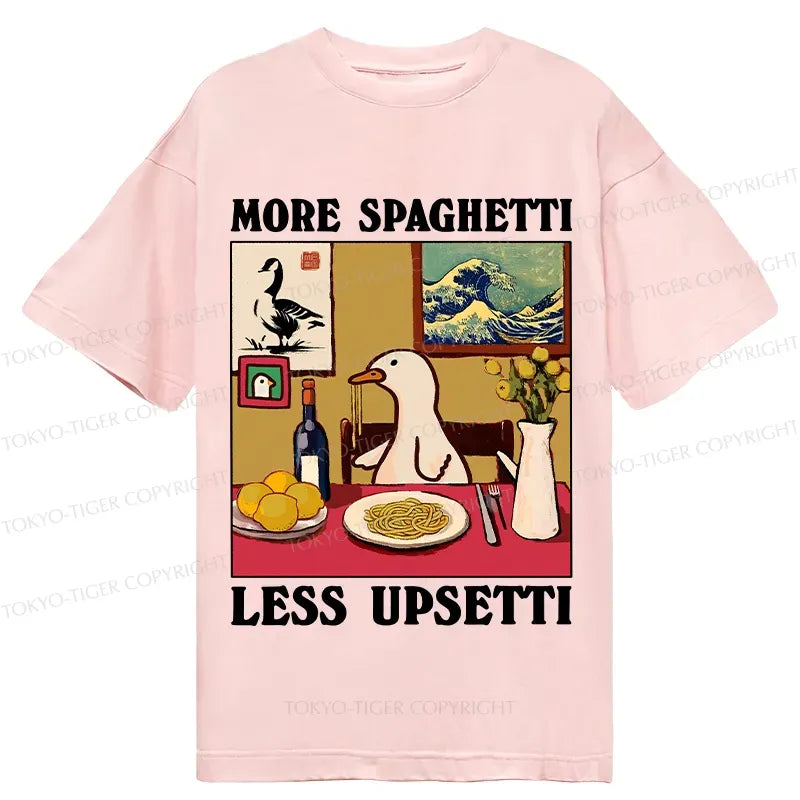 More Spaghetti Less Upsetti Vintage Tee