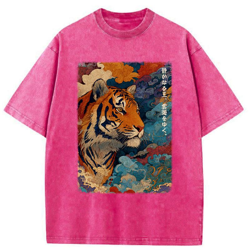 Cloud Sea Tiger Tee On Sale