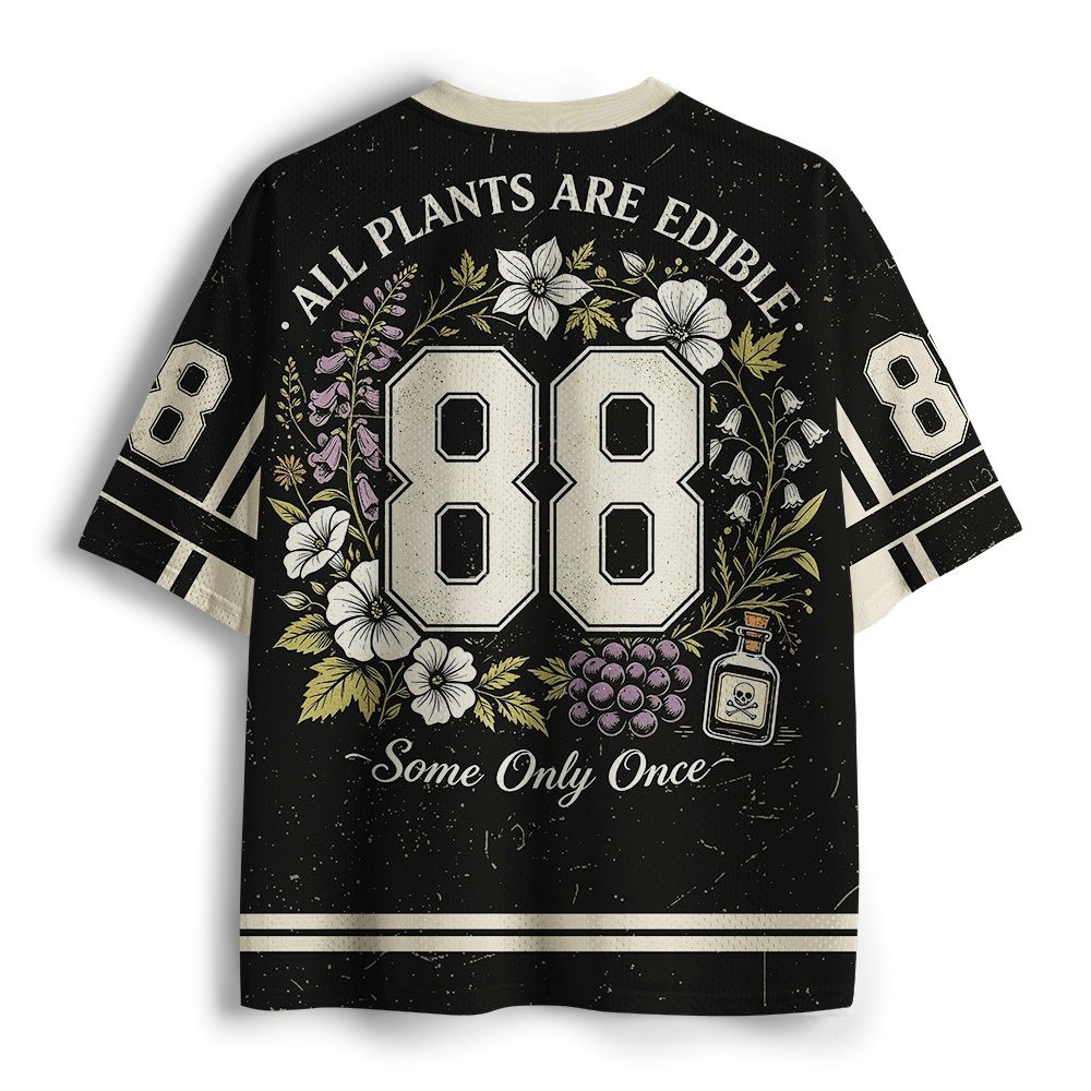 Japanese streetwear mesh jersey