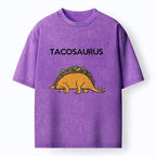 Kyoto-Lion Funny Tacosaurus Washed T-Shirt