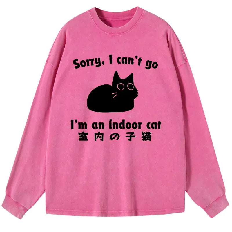 Japanese vintage washed long sleeve tee
