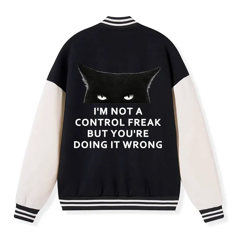 Kyoto Lion Funny Varsity Jacket