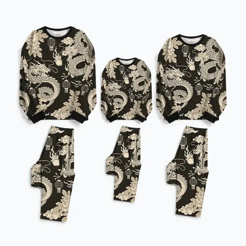 Kyoto-Lion unisex pajama comfortable