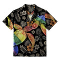 Japanese Aloha Shirt for Couple Vacation