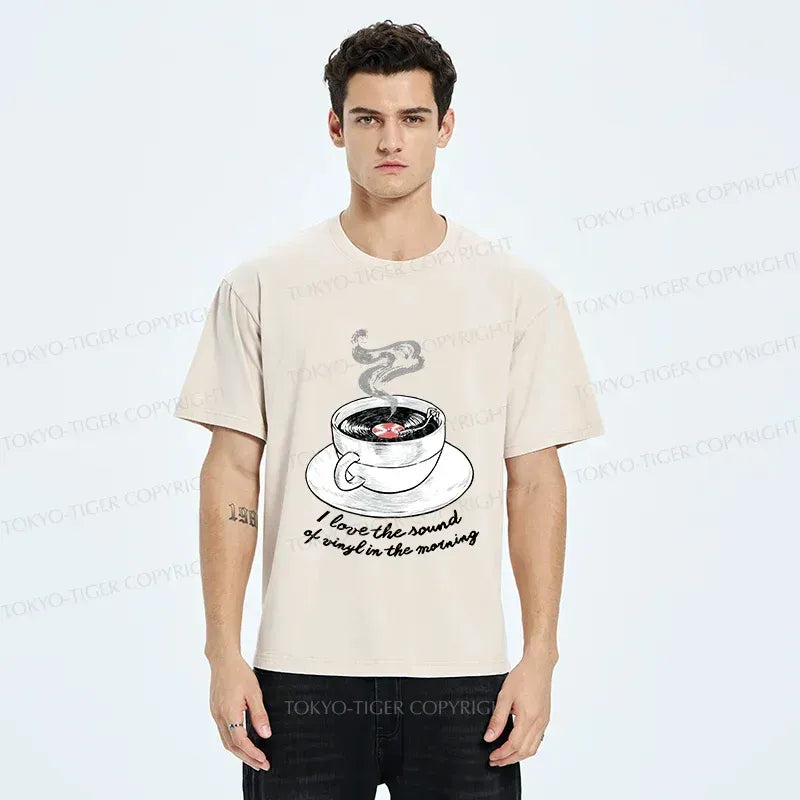 Kyoto-Lion Coffee Records Washed T-Shirt