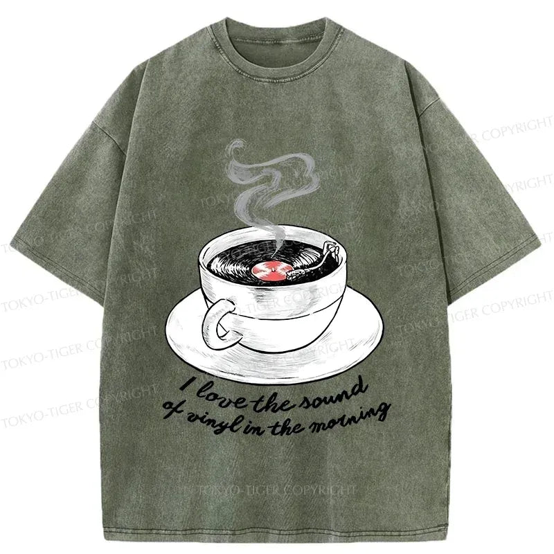 Kyoto Lion Washed T-Shirt for Daily Wear