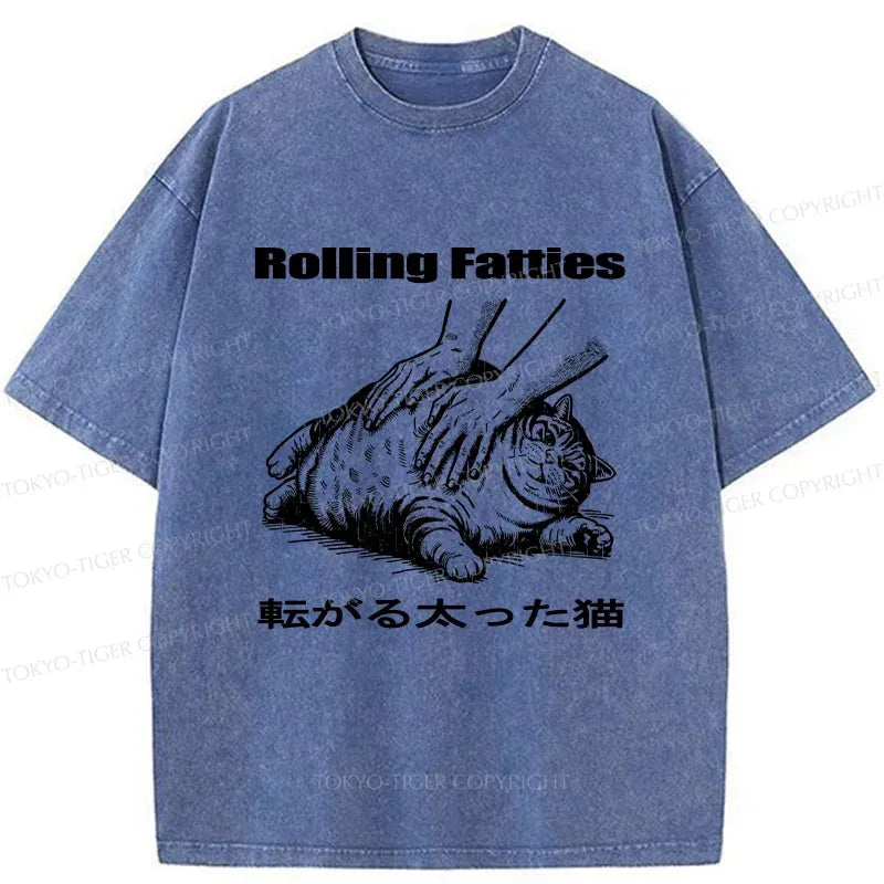 Japanese Fat Cat Washed T-Shirt