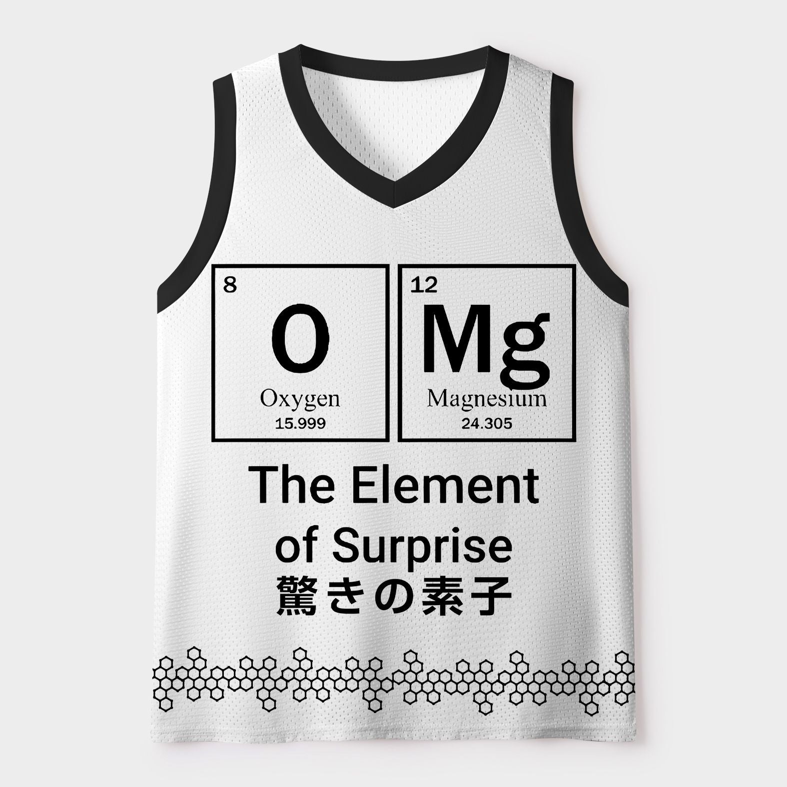 Kyoto-Lion The Element Of Surprise Mesh Tank Top