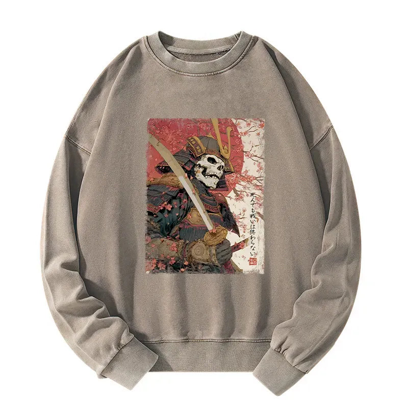 Washed Unisex Sweatshirt for Spring Vacation