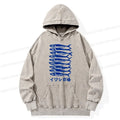 Unisex hoodie with Japanese culture trend