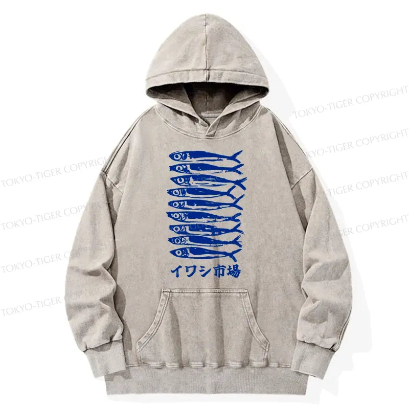 Unisex hoodie with Japanese culture trend
