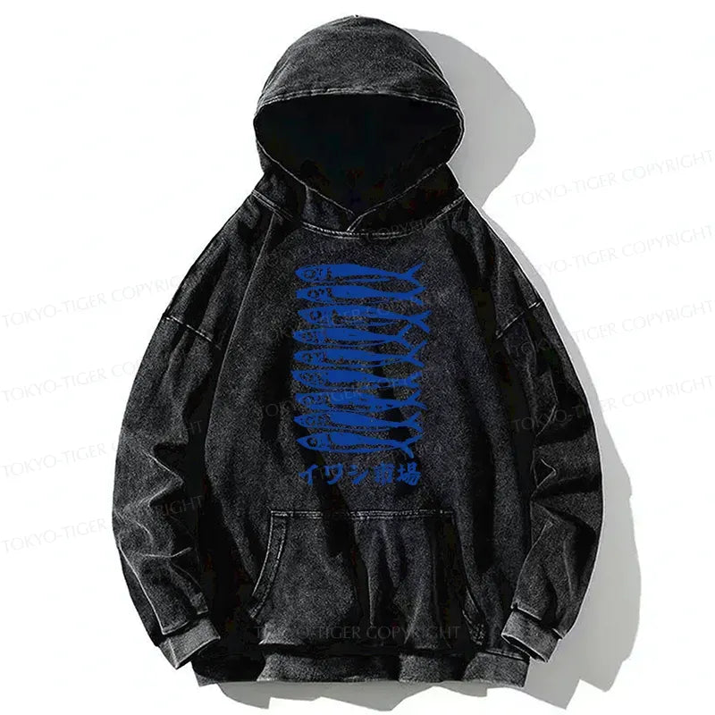 Vintage Kyoto lion hoodie streetwear