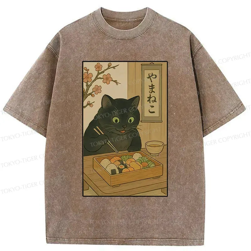 Vintage Washed Cat Tee on Sale