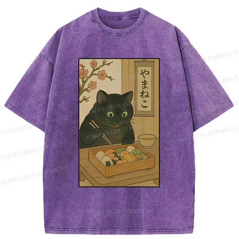 Vintage Washed Cat Tee on Sale