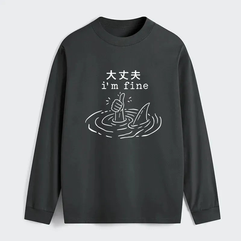 Unisex Cotton Long Sleeve for Daily Wear