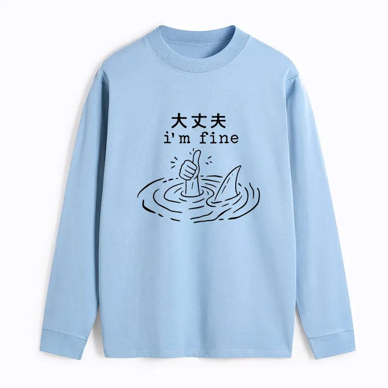 Unisex Cotton Long Sleeve for Daily Wear