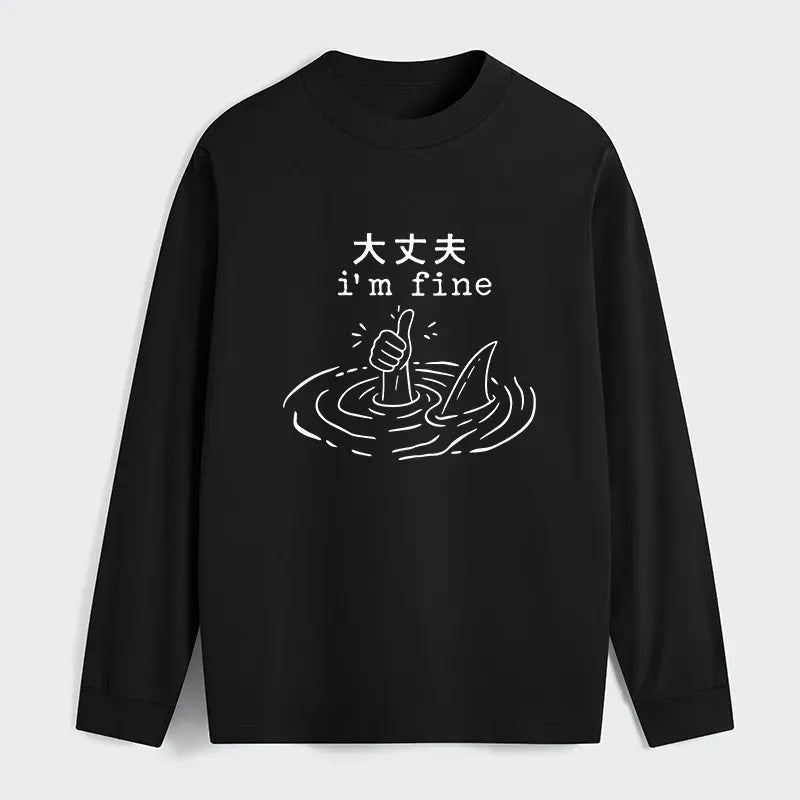 Unisex Cotton Long Sleeve for Daily Wear