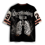 Kyoto-Lion Funny Skeleton: Overthinking Mesh Jersey