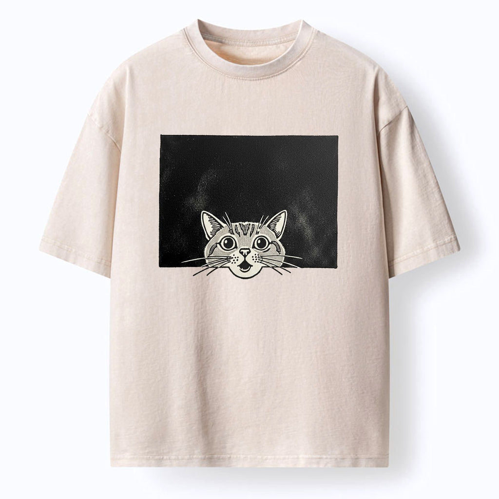 Soft Cotton Cat T-Shirt for Summer