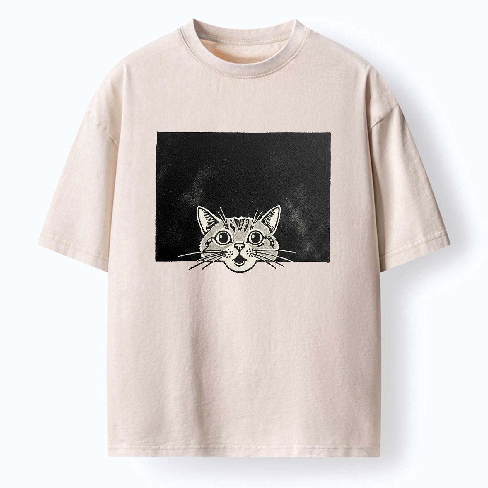 Soft Cotton Cat T-Shirt for Summer
