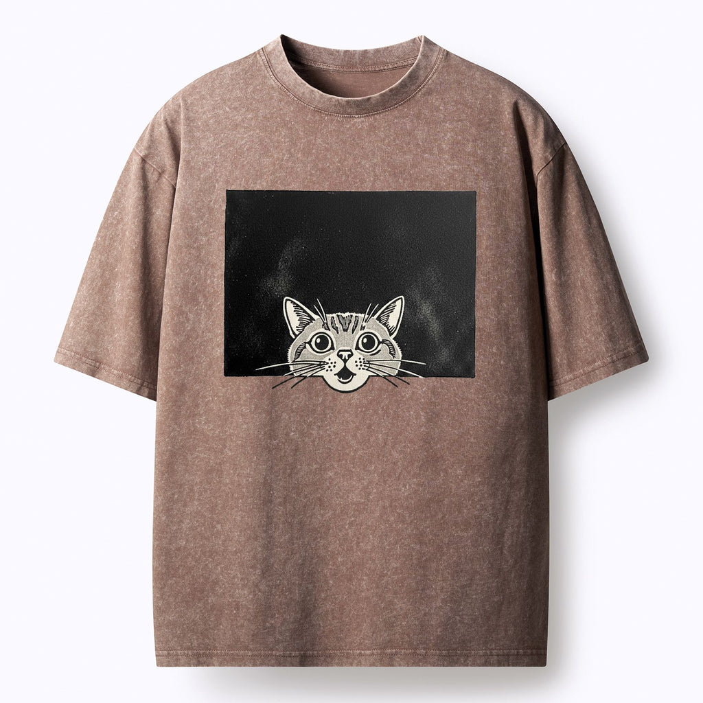 Soft Cotton Cat T-Shirt for Summer