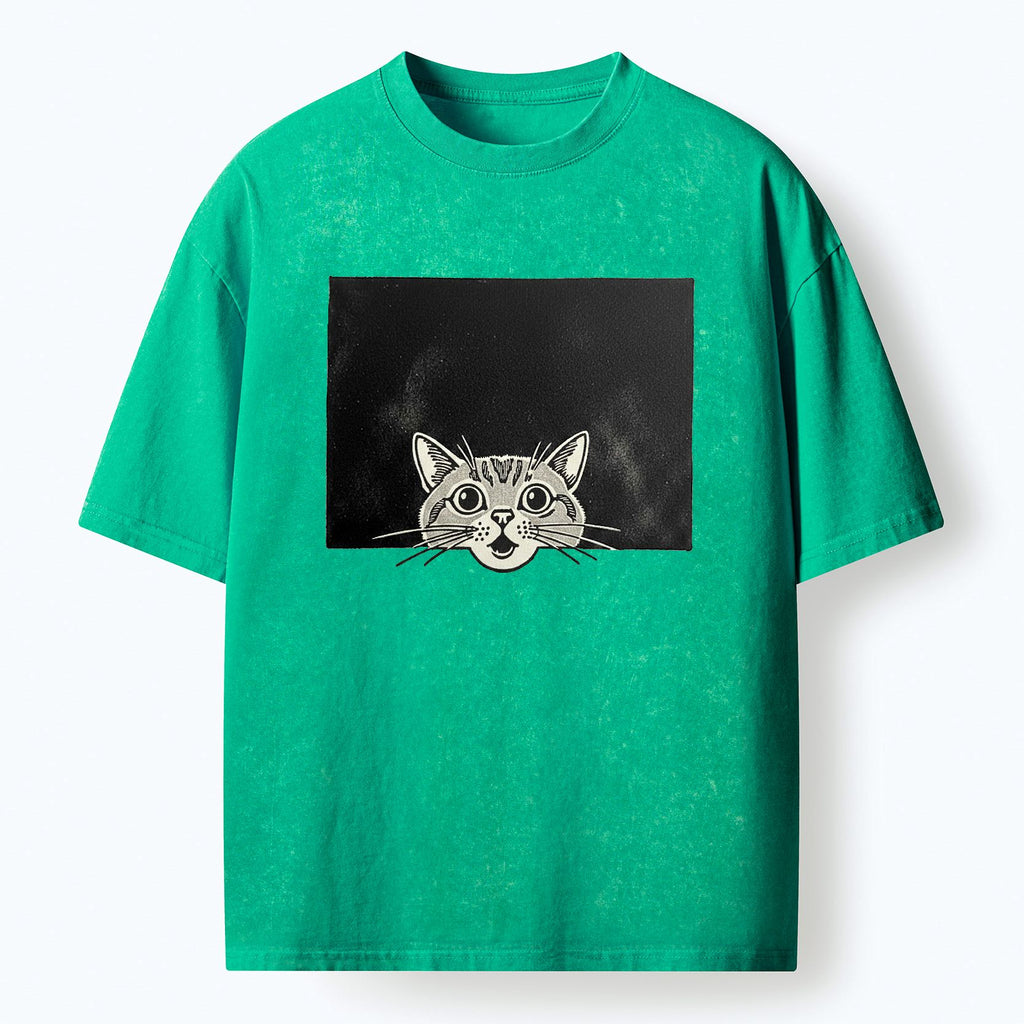 Soft Cotton Cat T-Shirt for Summer