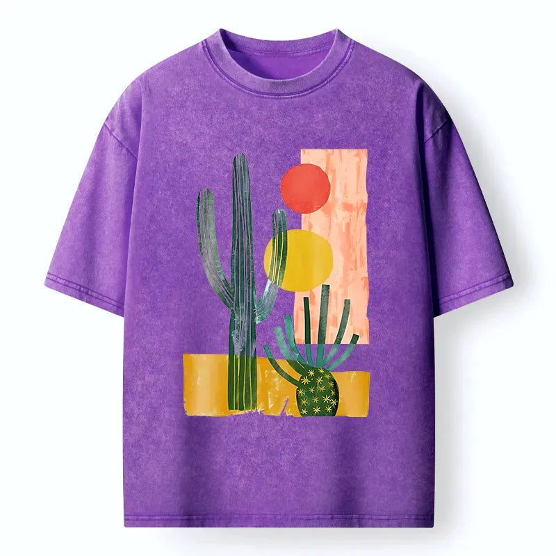 Tokyo?Tiger Minimalist Desert Washed T-Shirt