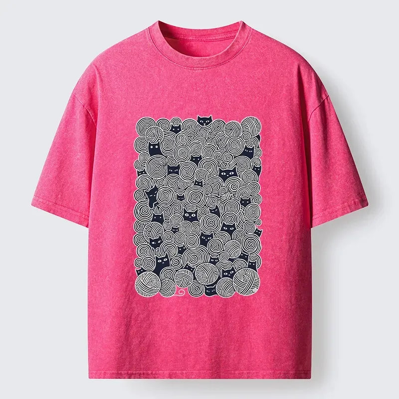 Unisex Soft Cat T-Shirt Daily Wear