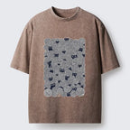 Unisex Soft Cat T-Shirt Daily Wear
