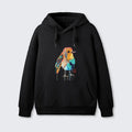 Kyoto-Lion Sparkly Wild Bird Classic Hoodie