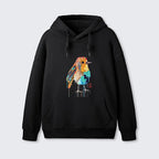 Kyoto-Lion Sparkly Wild Bird Classic Hoodie