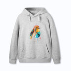 Kyoto-Lion Sparkly Wild Bird Classic Hoodie
